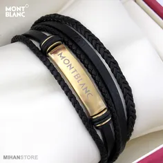 قیمت : 39000 تومان دستبند چرم طرح Montblanc دارای رنگ ثاب