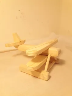 هواپیمای چوبی 😍
