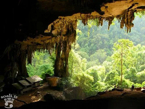 غار های زیبا