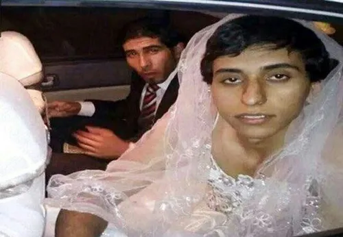 فرار یک داعشی با لباس عروس