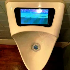 توالت پیشرفته در قطر همزمان..بله... 👀🤐🏳😁