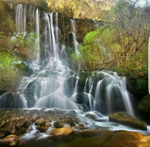 آبشار شوی (تله زنگ) از زیباترین و بزرگترین آبشارهای ایران
