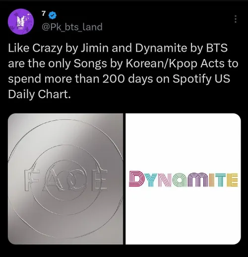 موزیک Like Crazy و Dynamite تنها موزیک های اکت کره ای /کی