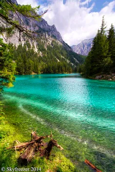 The Green Lake in Styria, Austria