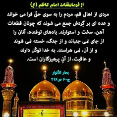 ائمه#معصومین#ائمه_معصومین#امام#امامان#روایت#حدیث#امام_کاظ