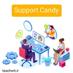 افزونه Support Candy