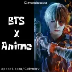 BTS X Anime