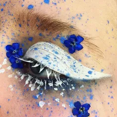 «چشم های گلخانه ای»؛ پروژه آرایشگری هنرمند 21 ساله 