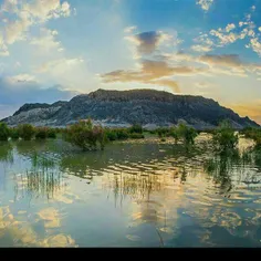 نمای از کوه خواجه 