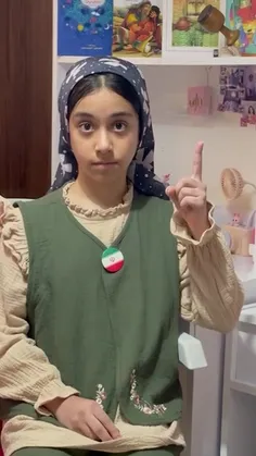 ♦️پیام دختر نوجوان ایرانی به مردم دنیا در مورد حمله اسرائ