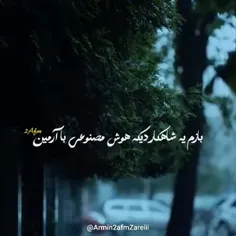 نمیدونی چقدر دلم میخواد برم باتو دور شم از این شهر ❤️❤️