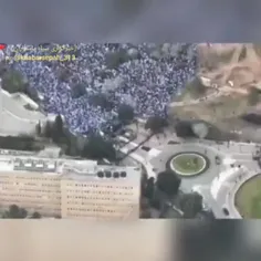 ☑️راهپیمایی ۱۵۰ هزارنفری علیه کابینه نتانیاهو در تل‌آویو