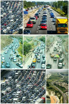 تفاوت ترافیک درایران واروپا