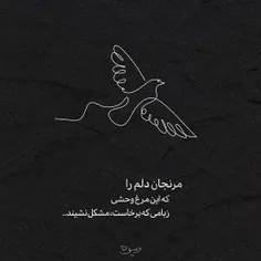 ~ ♡ غـــمـت در نـهــانخـانـۀ دل نـشـینـد بـنــازی که لـیل