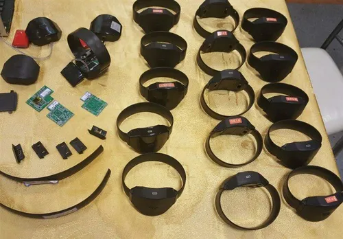 پابندهای الکترونیکی تولیدشده توسط متخصصان ایرانی برای اجر