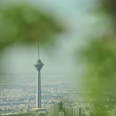 The #Milad tower seen from the #Tochal heights | 6 July '