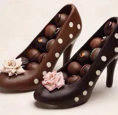 ♥ کفش شکلاتی♥
