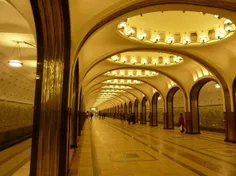 شیک ترین ایستگاه مترو جهان درروسیه