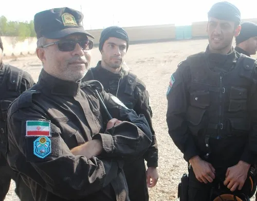 شهید رضا صیادی از نیروهای یگان ویژه خوزستان که روز در اغت