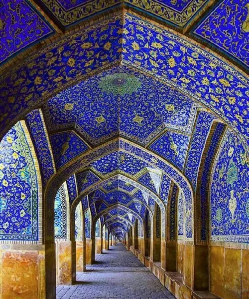 شاهکار معماری و توازن در معماری مسجد امام، اصفهان 👌
