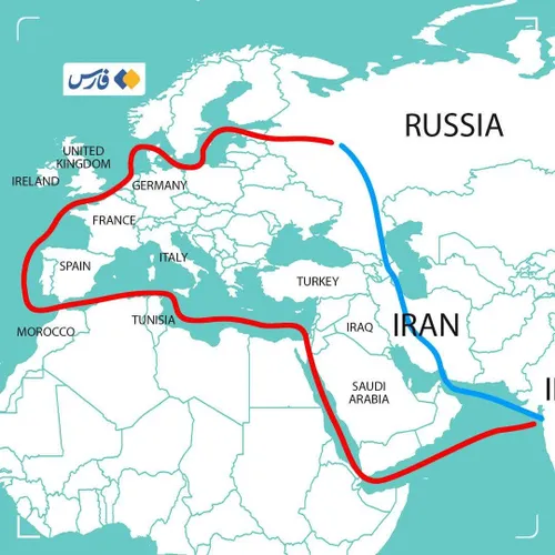 روسیه ایران را جایگزین کانال سوئز می کند