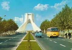 میدان آزادی وقتی خلوت بود