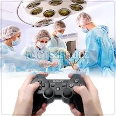 پزشکان جراحی که در هفته بیشتر از ۳ ساعت بازی‌های ویدیویی 