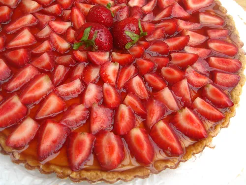 strawberry cake :d