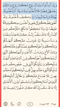 ترجمه قرآن استاد ملکی صفحه ۸۱