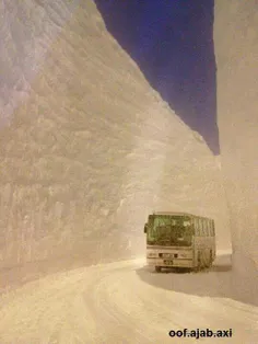 برف سنگین در ژاپن