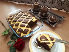 #_کیک_شکلاتی_کرم_دار_آلمانی