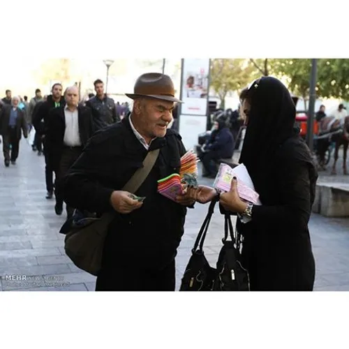 طرح برخورد و جمع آوری دستفروشان بازار تهران