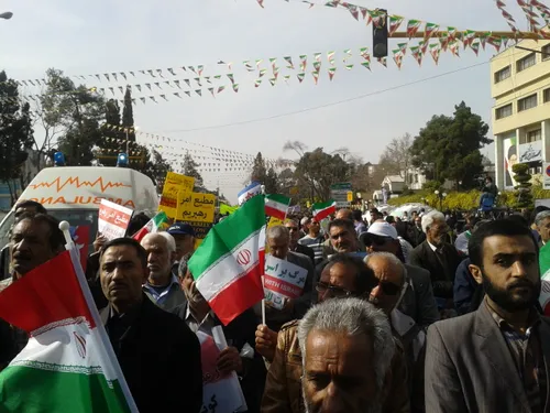 راهپیمایی با شکوه 22بهمن در شیراز
