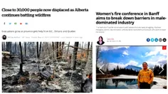 موضوع ازونجا شروع شد که زنان آتش نشان کانادایی به دلایل م