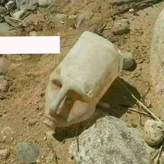 پیدا شدن مجسمه فرعون در جهرم