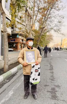 پدر شهید تهران خیابان انقلاب ۶ دی ۱۴۰۱