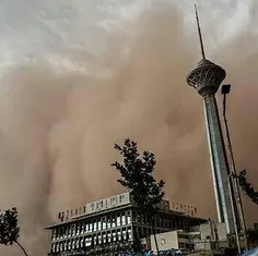 الودگی تهران در چند وقت پیش...