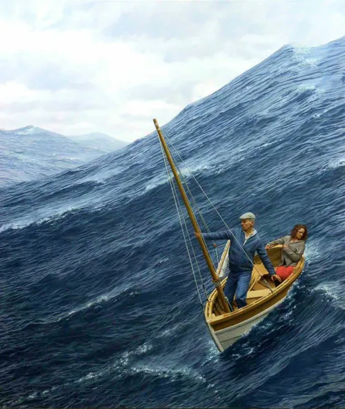 هوای طوفانی اثری از نقاش معاصر استرالیایی رُن فرانسیس