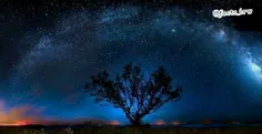تصویری زیبا و باورنکردنی از کهکشان راه شیری در پارک ملی ا