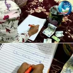 دختری که تمام سرمایه‌اش را وقف سیل‌زدگان ایران کرد