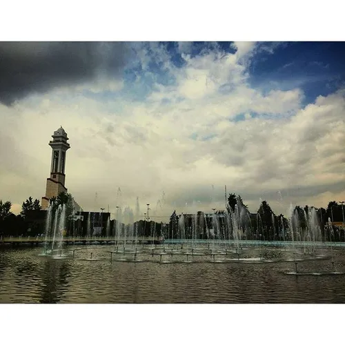 dailytehran blue cloud cloudy spring Tehranfair Fair Inte