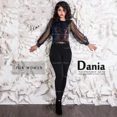 🔳 سرهمی دخترانه مدل Dania - خاص باش مارکت