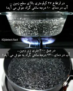 اینکه بگوییم آب در همه جا در دمای 100 درجه جوش می آید حرف