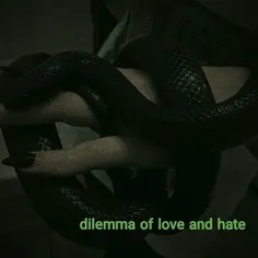 dilemma of love and hate
پارت3