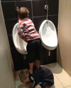 منم که بچه بودم ایستاده..........