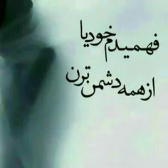 من از دشمن نمی ترسم