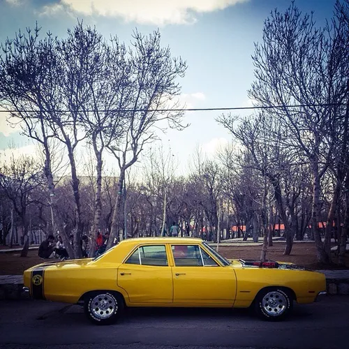 A classic American car. Hamedan, Iran. Photo by Sajad Ves