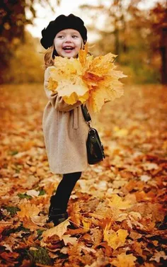من که عاشق این کوچولوی ناز و خوشگلم😍  حس و حال #پاییز