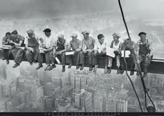 29 سپتامبر 1932 ، طبقه 69 آسمانخراش در حال ساخت GE Buildi