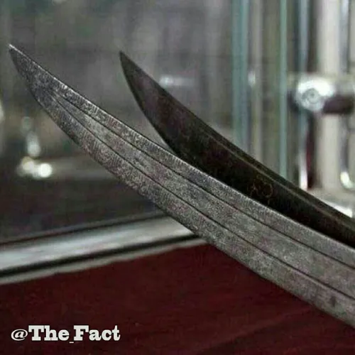 این شمشیر نادر شاه افشار از موزه ی کوچکی در روستای کوباچی